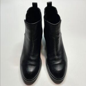 Cole Haan Women Black Leather Ankle Boots Size 8